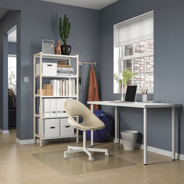 Ikea LAGKAPTEN / ADILS - Desk, white, 140x60 cm