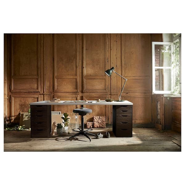 LAGKAPTEN / ALEX - Scrivania , 200x60 cm - best price from Maltashopper.com 99417622