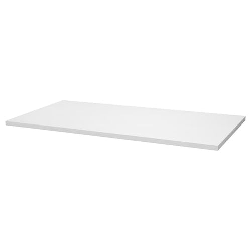LAGKAPTEN Table top - white 160x80 cm , 160x80 cm