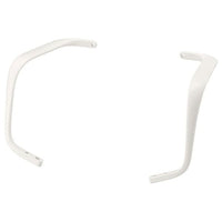 LÅNGFJÄLL pair of armrests, white, 15x32x27 cm