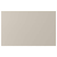 LAPPVIKEN door/drawer front, light grey-beige, 60x38 cm