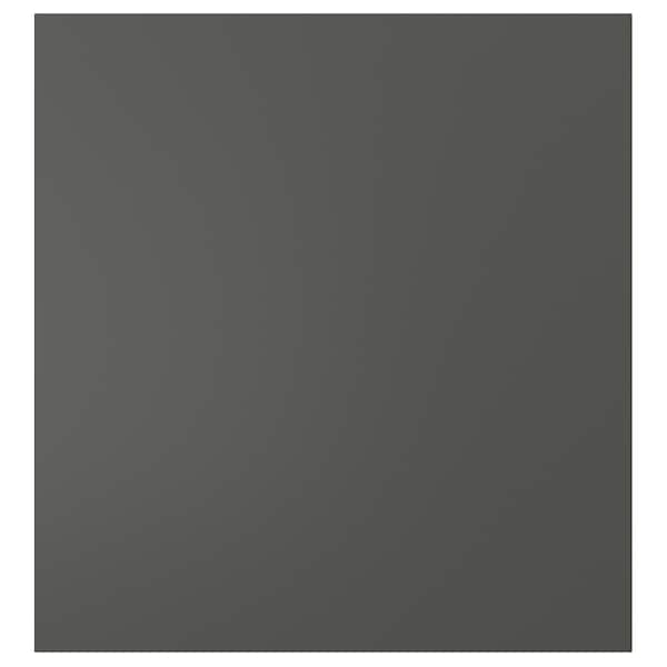 LAPPVIKEN door, dark grey, 60x64 cm