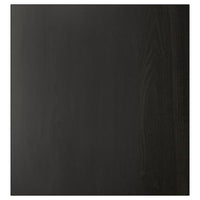 LAPPVIKEN door, black-brown, 60x64 cm