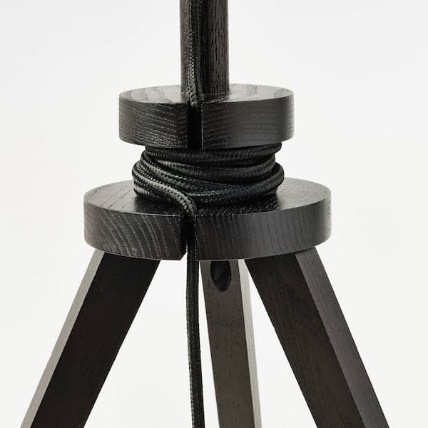 Ikea LAUTERS - Table lamp, ash brown/white ,