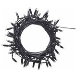 LEDLJUS LED lighting chain with 64 lights, outdoor black