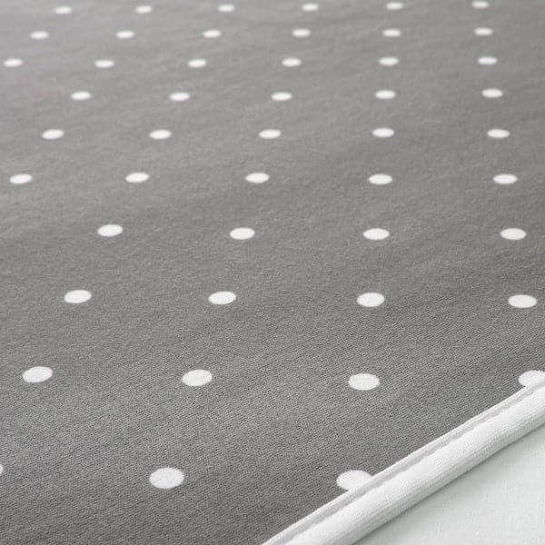 Ikea LEN - Babycare mat, dotted/grey, 90x70 cm