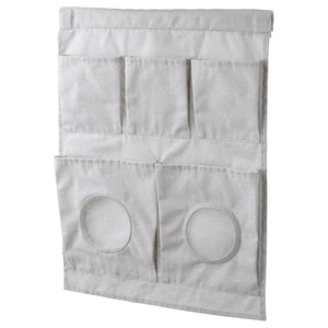 Ikea LEN - Hanging storage, dotted/light grey, 45x64 cm