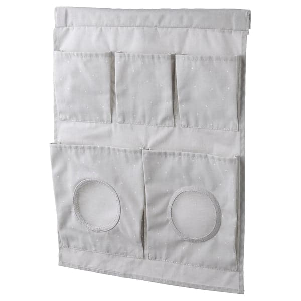 Ikea LEN - Hanging storage, dotted/light grey, 45x64 cm