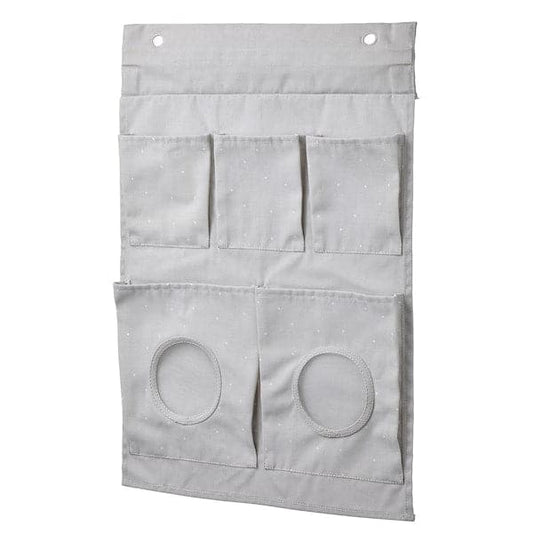 LEN - Hanging storage, dotted/light grey, 45x64 cm - best price from Maltashopper.com 10543271