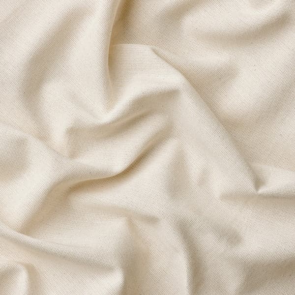 LENDA - Curtain with bracelet, 2 sheets, off-white, , 140x300 cm - best price from Maltashopper.com 50552881