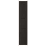 LERHYTTAN door, black stained, 40x200 cm
