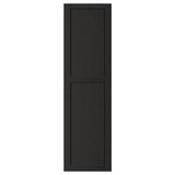 LERHYTTAN door, black stained, 40x140 cm