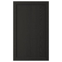 LERHYTTAN door, black stained, 60x100 cm