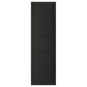 Ikea LERHYTTAN - Door, black stained, 60x200 cm