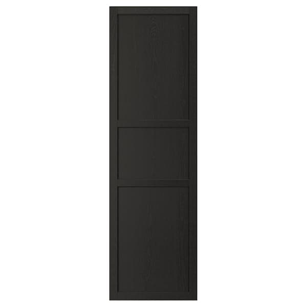 Ikea LERHYTTAN - Door, black stained, 60x200 cm