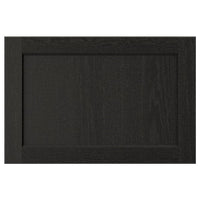 LERHYTTAN door, black stained, 60x40 cm