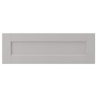 LERHYTTAN drawer front, light grey, 60x20 cm