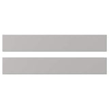 LERHYTTAN drawer front, light grey, 60x10 cm, 2 pack
