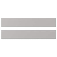 LERHYTTAN drawer front, light grey, 60x10 cm, 2 pack