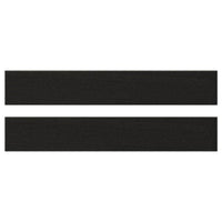 LERHYTTAN drawer front, black stained, 60x10 cm, 2 pack