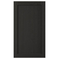 LERHYTTAN front for dishwasher, black stained, 45x80 cm