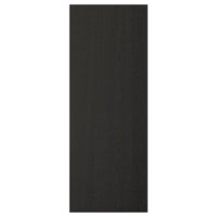 LERHYTTAN cover panel, black stained, 39x105 cm