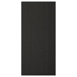 LERHYTTAN cover panel, black stained, 39x85 cm