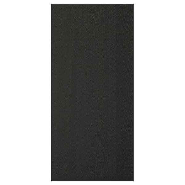 Ikea LERHYTTAN - Cover panel, black stained, 39x85 cm