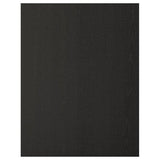 LERHYTTAN cover panel, black stained, 62x80 cm