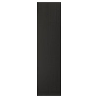 LERHYTTAN cover panel, black stained, 62x240 cm