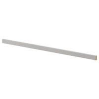 LERHYTTAN decorative plinth, light grey, 220 cm