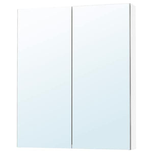 Ikea LETTAN - Mirror cabinet with doors, mirror effect/mirror glass, 80x15x95 cm