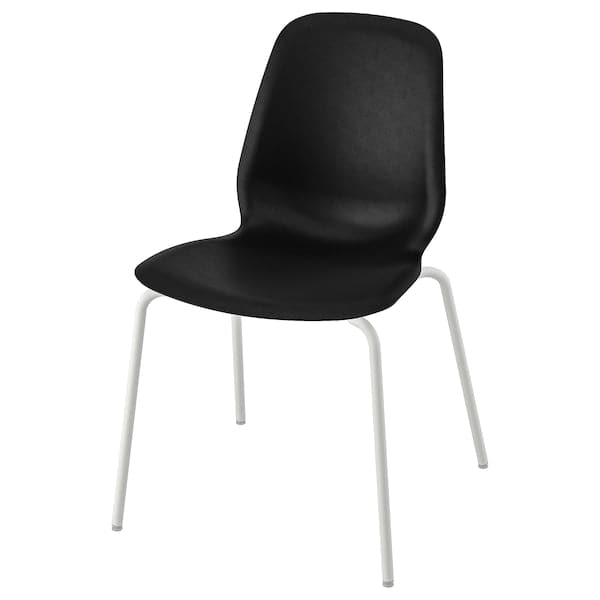 LIDÅS - Chair, black/Sefast white - best price from Maltashopper.com 59505569