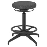 LIDKULLEN active sit/stand support, Gunnared dark grey, 60 cm