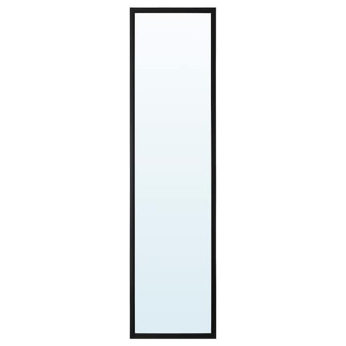 LILJETRÄD - Mirror, black, 30x115 cm