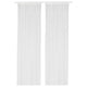 LILL net curtains, 1 pair, white/with rod pocket, 280x300 cm