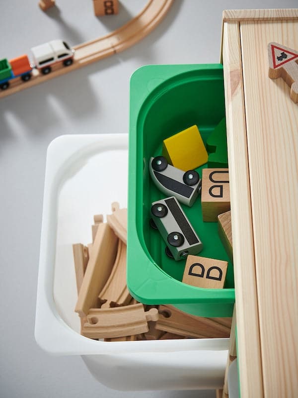 Ikea LILLABO - 45-piece train set with rail