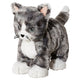 LILLEPLUTT soft toy, cat grey/white