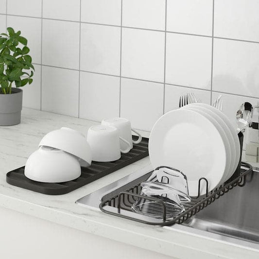 Ikea LILLHAVET - Multifunctional dish rack, anthracite