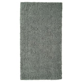LINDKNUD rug, high pile, dark grey, 80x150 cm