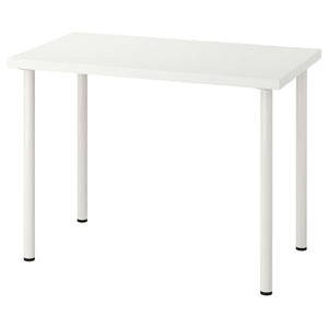 LINNMON / ADILS - Table, white, 100x60 cm - best price from Maltashopper.com 29932181