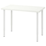 LINNMON / OLOV desk, white, 100x60 cm