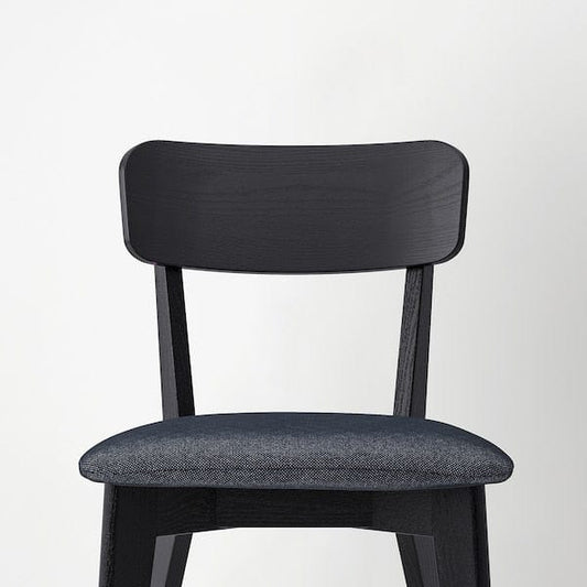 Ikea LISABO - Chair, black/Tallmyra black/grey