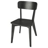 LISABO chair, black, 46x80x51 cm