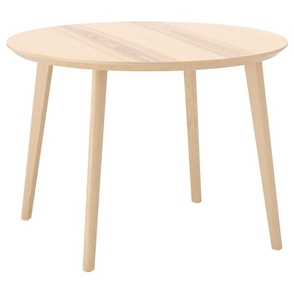 Ikea LISABO - Table, ash veneer, 105 cm