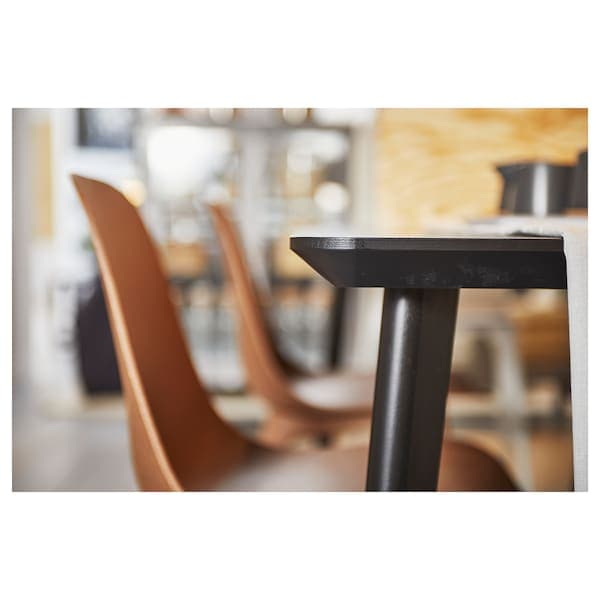Ikea LISABO - Table, black, 140x78 cm