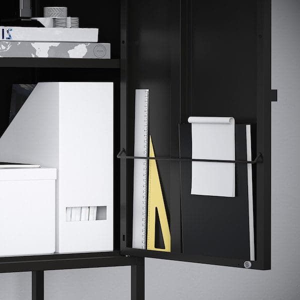 Ikea LIXHULT - Cabinet combination, grey/anthracite, 95x35x92 cm