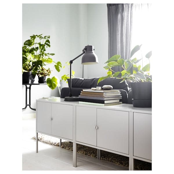 Ikea LIXHULT - Cabinet combination, grey, 120x35x57 cm