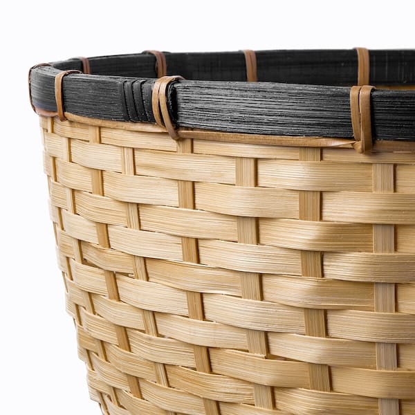 Ikea LÖVRÄFSA - Basket, bamboo, 50x32 cm