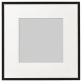 LOMVIKEN frame, black, 32x32 cm